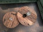 2 mooie ronde salontafeltjes, als nieuw!, Ophalen, 50 tot 100 cm, Metaal, Rond