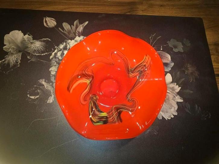 Murano? Schaal, Antiek en Kunst, Antiek | Glas en Kristal, Ophalen of Verzenden