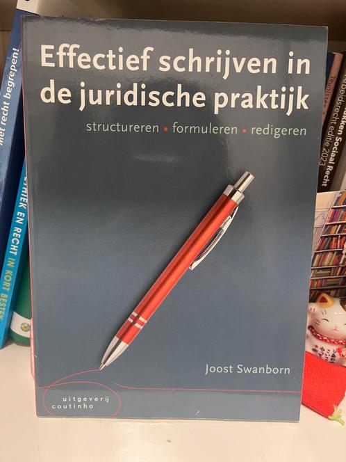 Effectief schrijven in de juridische praktijk, Boeken, Wetenschap, Zo goed als nieuw, Sociale wetenschap, Verzenden
