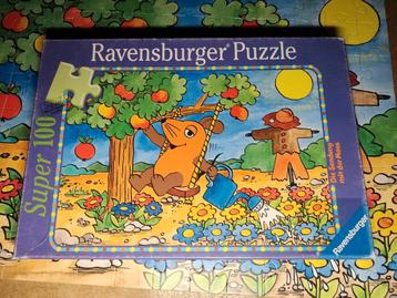 Ravensburger puzzel 100 stukjes De muis in de tuin beschikbaar voor biedingen