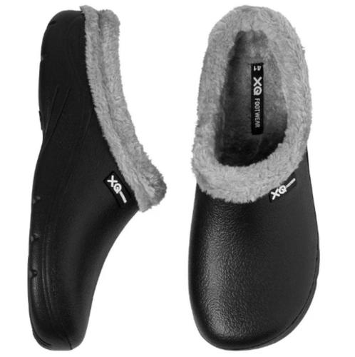 🔥 XQ Tuinklompen Heren zwart met Bont – Licht & Instap 🌿, Kleding | Heren, Schoenen, Nieuw, Klompen, Zwart, Verzenden