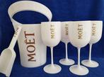 Moet&Chandon Champagne Koeler 4 Glazen Ijsschep + Kado., Ophalen of Verzenden, Nieuw, Overige typen