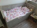 Kinderbedje van Steigerhout, Ophalen, Gebruikt, 70 tot 85 cm, 140 tot 160 cm