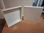 Witte Kubussen - Etalage/Decoratie - 40x40 & 60x60, Huis en Inrichting, Ophalen of Verzenden, 50 tot 100 cm, Minder dan 100 cm