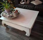 Opium tafel wit/roze, Huis en Inrichting, Ophalen, Gebruikt, 50 tot 100 cm, 50 tot 100 cm