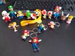 Super Mario Bros sleutel hangers en figuurtjes, Knuffel of Figuurtje, Ophalen of Verzenden, Zo goed als nieuw