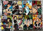 Demon Slayer manga 1-8, Meerdere comics, Ophalen, Zo goed als nieuw, Japan (Manga)