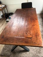 Kloostertafel, Huis en Inrichting, Tafels | Eettafels, Ophalen, Gebruikt, Teakhout, 50 tot 100 cm