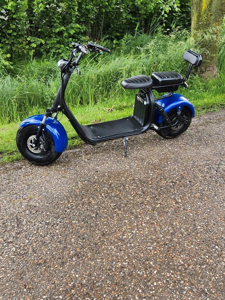 E-chopper I-Coco 2 zitter zwart in zeer goede staat, Fietsen en Brommers, Scooters | Overige merken, Zo goed als nieuw, Elektrisch