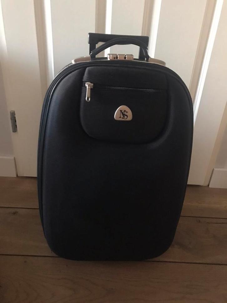 Handbagage koffer kleine koffer beauty case 2 wielen Zgan, Sieraden, Tassen en Uiterlijk, Koffers, Zo goed als nieuw, Hard kunststof