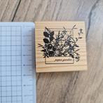 Varalusikka stempel, Hobby en Vrije tijd, Stempelen, Ophalen of Verzenden, Zo goed als nieuw, Houten stempel