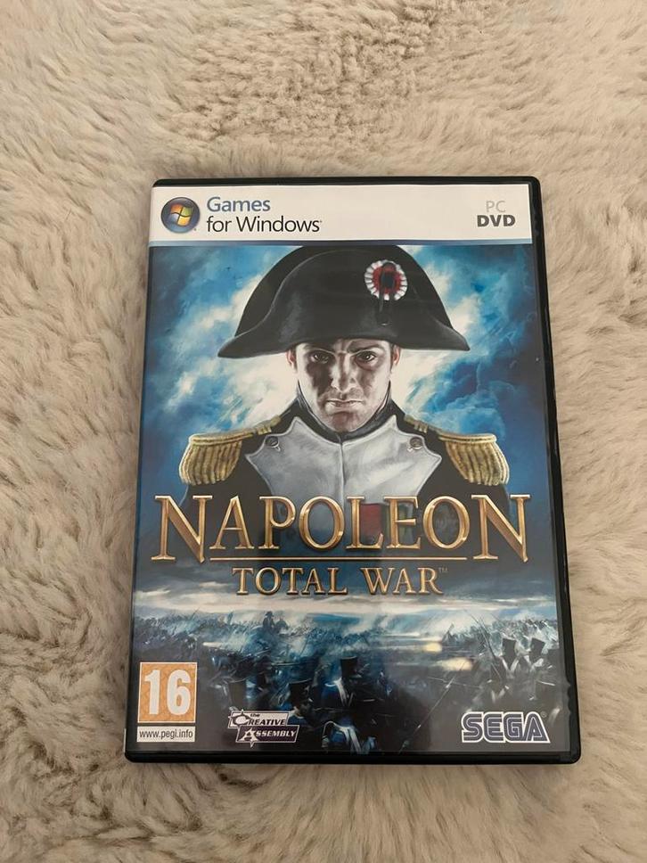 Napoleon: Total War - PC Game, Spelcomputers en Games, Games | Pc, Gebruikt, Strategie en Constructie, 1 speler, Vanaf 16 jaar