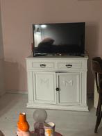Charmant wit brocante kastje uit Lille - Verhuizing!, Ophalen, Gebruikt, 50 tot 100 cm, Minder dan 100 cm