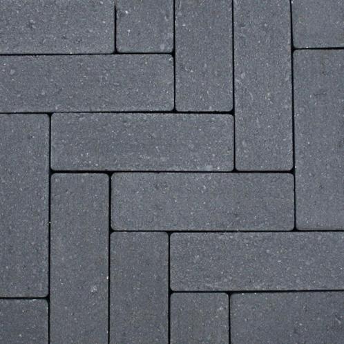 Strackstone+ 21x7x8 cm antraciet (restantpartij), Tuin en Terras, Tegels en Klinkers, Nieuw, Klinkers, Beton, 5 tot 10 m², Ophalen of Verzenden