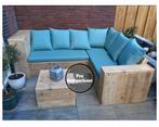 Steigerhout Loungebank Loungeset Tuinbank Tuinset Hoekbank, Tuin en Terras, Ophalen of Verzenden, Steigerhout, Hocker, Loungeset