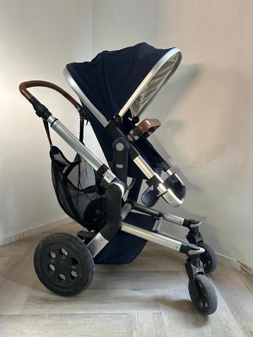 Joolz kinderwagen blauw: ligbak, wandelbak,maxicosi adapters beschikbaar voor biedingen