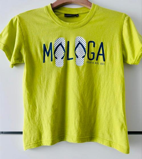 T-shirt Malaga Costa del Sol Maat 122-128 | 7-8 Jaar, Kinderen en Baby's, Kinderkleding | Maat 122, Zo goed als nieuw, Jongen of Meisje