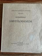 Twee en vijftigste jaarboek v.h. genootschap AMSTELODAMUM, 20e eeuw of later, Ophalen of Verzenden, Zo goed als nieuw, AMSTELODAMUM