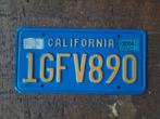 California californie kentekenplaat nummerbord usa plate, Ophalen of Verzenden, Zo goed als nieuw, Auto's