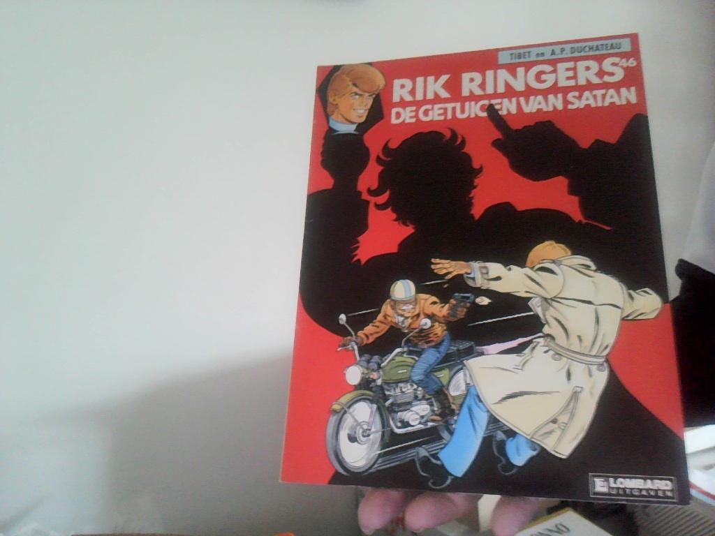 rik ringers nr 46 eerste druk lombard uit 1989, Eén stripboek, Ophalen of Verzenden, Zo goed als nieuw