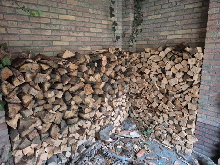 🔥🔥☃️Droog Eikenhout te koop GRATIS BEZORGD☃️🔥, Tuin en Terras, Haardhout, Blokken, Eikenhout, 6 m³ of meer, Ophalen of Verzenden