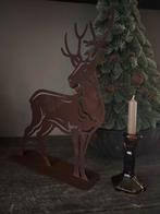 Metalen hert, Ophalen of Verzenden, Zo goed als nieuw