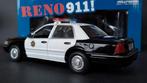 Ford Crown Victoria Police Intercept Reno 911 Greenlight Pol, Hobby en Vrije tijd, Modelauto's | 1:24, Ophalen of Verzenden, Nieuw