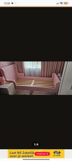 Busunge meegroeibed roze van IKEA., Ophalen, 70 tot 85 cm, Zo goed als nieuw, Matras