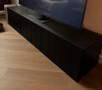 Ikea besta TV meubel zwartbruin/timmerviken, Huis en Inrichting, Kasten | Televisiemeubels, Ophalen, Gebruikt, 150 tot 200 cm