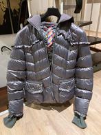 Warme damesjas zilver maat 40/42, Kleding | Dames, Jassen | Winter, Ophalen of Verzenden, Zo goed als nieuw, Maat 42/44 (L), Overige kleuren