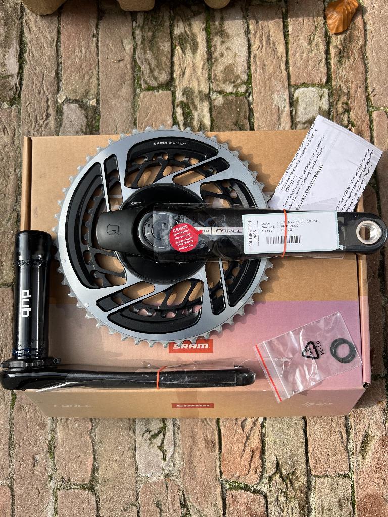 Sram Red/Force  AXS Powermeter crank 50/37, Fietsen en Brommers, Fietsonderdelen, Racefiets, Ophalen of Verzenden, Zo goed als nieuw