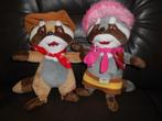 Slagharen knuffels Randy & Rosie mascottes, Ophalen of Verzenden, Zo goed als nieuw, Overige typen