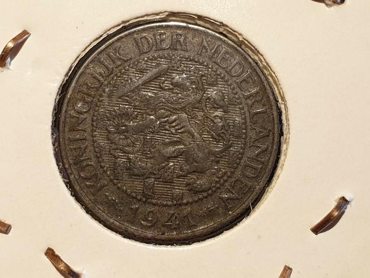 1 cent 1941 nr.4 (04), Postzegels en Munten, Munten | Nederland, 1 cent, Koningin Wilhelmina, Ophalen of Verzenden