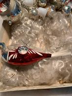 #kerst hangende vogel glazen oogje, Diversen, Kerst, Gebruikt, T, Ophalen of Verzenden, N