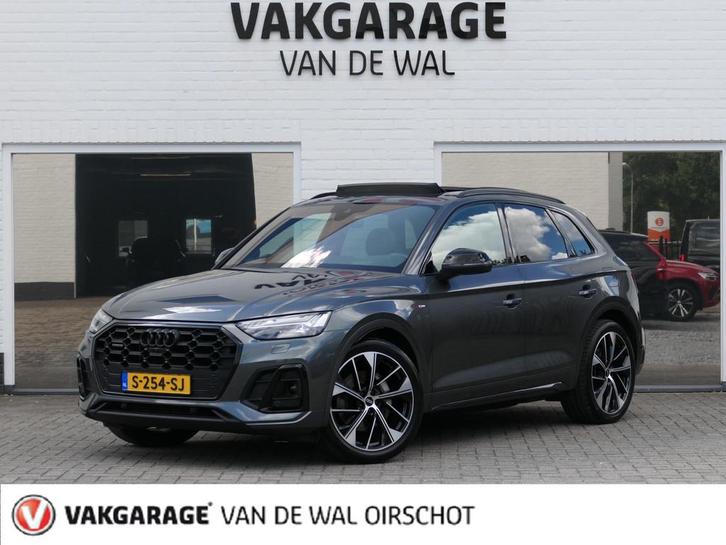 Audi Q5 55 TFSI e S edition | S-line | Black optic | Luchtve, Auto's, Audi, Bedrijf, Te koop, Q5, 360° camera, 4x4, ABS, Achteruitrijcamera