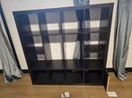 Ikea Kallax kast bruin 4x4, Ophalen, Gebruikt, 50 tot 100 cm, Minder dan 100 cm