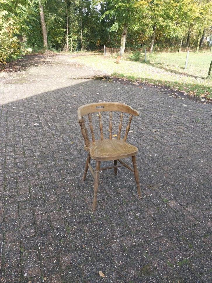Antieke Bar/Kroeg Stoelen - 16 Stuks, Huis en Inrichting, Stoelen, Gebruikt, Vijf, Zes of meer stoelen, Hout, Bruin, Ophalen of Verzenden