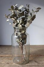 Oude brocante glazen pot / vaas Nr.2 *Pronck & Praal*, Ophalen of Verzenden