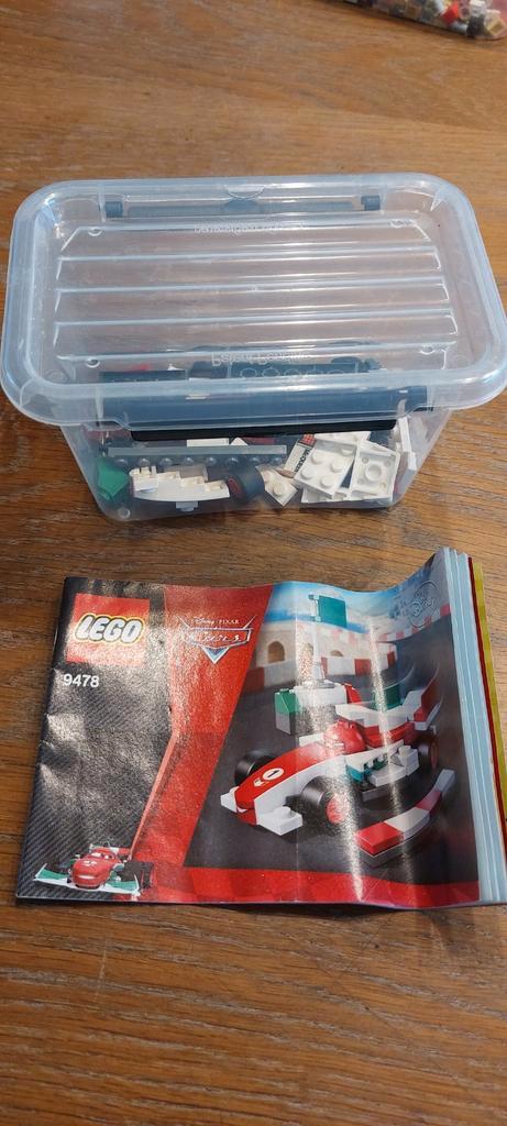 Lego Cars Francesco Bernoulli 9478, Kinderen en Baby's, Speelgoed | Duplo en Lego, Zo goed als nieuw, Lego, Complete set, Ophalen of Verzenden
