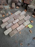 Oude gebakken keiformaat/10duimers op pallets 170m2, Ophalen, Gebruikt, Keramiek, Klinkers