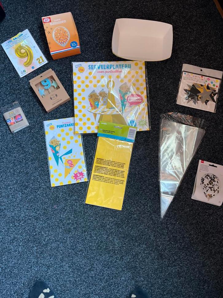 Feestversiering Alles-in-1 Pakket, Hobby en Vrije tijd, Feestartikelen, Nieuw, Versiering, Verjaardag, Ophalen of Verzenden