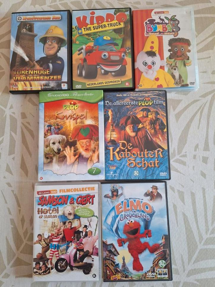 6 dvd's voor jonge kinderen, Cd's en Dvd's, Dvd's | Kinderen en Jeugd, Zo goed als nieuw, Alle leeftijden, Ophalen of Verzenden