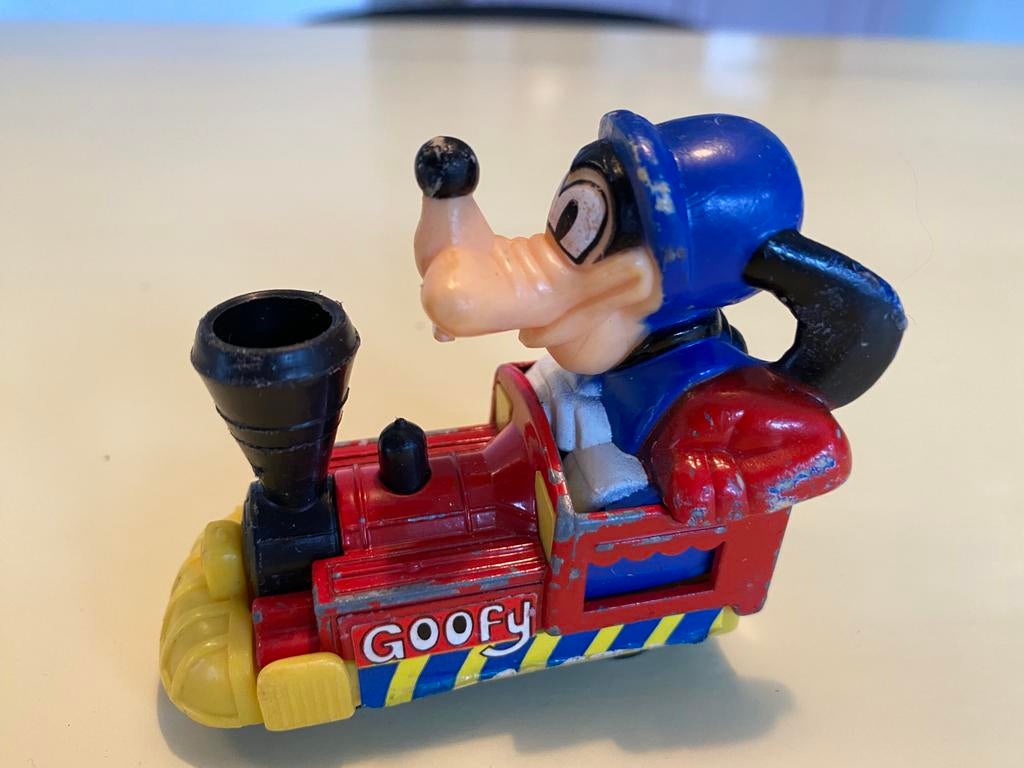 Matchbox Walt Disney Goofy trein, 1980, Ophalen of Verzenden, Gebruikt