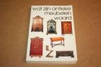 Boek - Wat zijn antieke meubelen waard, Antiek en Kunst, Ophalen of Verzenden
