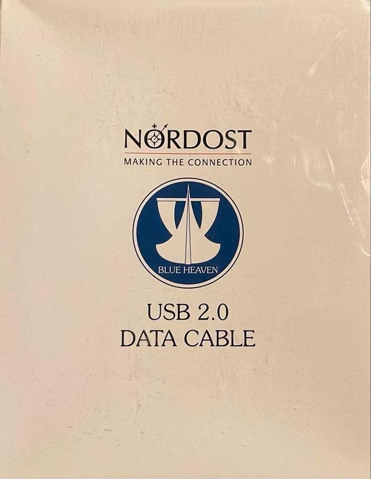 Nordost Blue Heaven USB 2.0 Kabel, Audio, Tv en Foto, Audiokabels en Televisiekabels, Nieuw, Overige kabels, Minder dan 2 meter