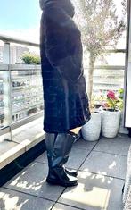 Bontjas, Kleding | Dames, Maat 38/40 (M), Order, Zwart, Ophalen of Verzenden