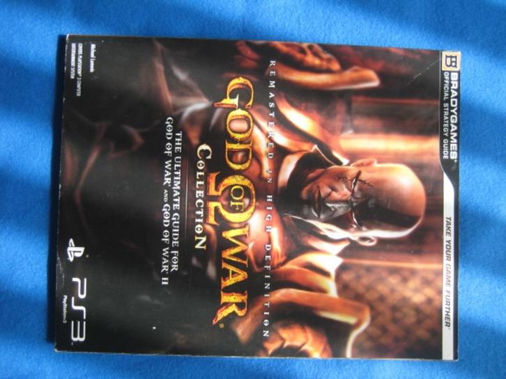 God of Wars collection strategy guide hintboek (PS3), Spelcomputers en Games, Games | Sony PlayStation 3, Zo goed als nieuw, Avontuur en Actie