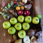 Verzameling kunstfruit en groenten, Ophalen, Zo goed als nieuw, Rechthoekig, Overige materialen