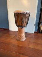 Djembé met hoes, Muziek en Instrumenten, Percussie, Ophalen, Zo goed als nieuw, Trommel