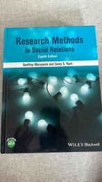 Research Methods in Social Relations, Boeken, Ophalen of Verzenden, Zo goed als nieuw, Overige niveaus
